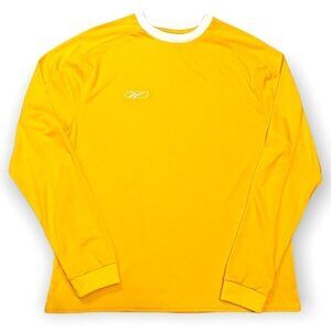 Reebok Vintage PlayDry Lightweight Breathable Activewear Soccer Shirt Mens Small